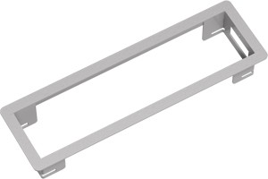 BACHMANN 317.000 cadre Power Frame, 3x, gris argenté, sim. RAL9006