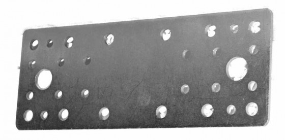 TK-plaque de connexion combinée 55x140x2,0mm