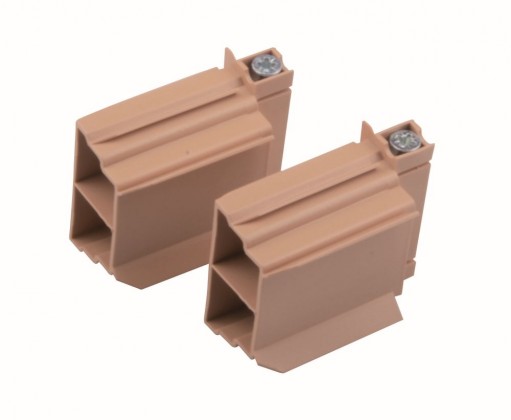 REHAU cheville coulissante 8 mm avec frein hetre clair
