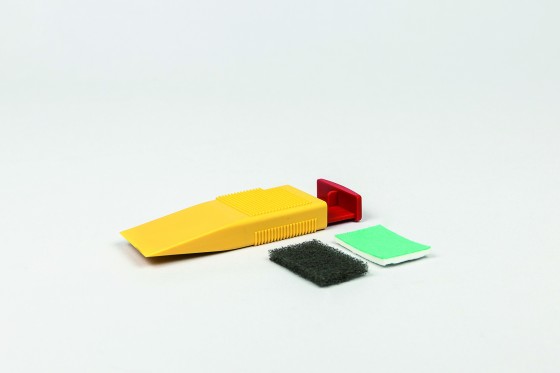 Spatule plastique pour cire