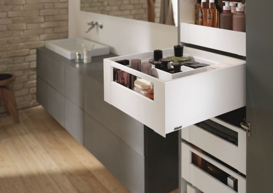 K-BLUM SpaceTower Legrabox C Pure, gris foncé, KB600