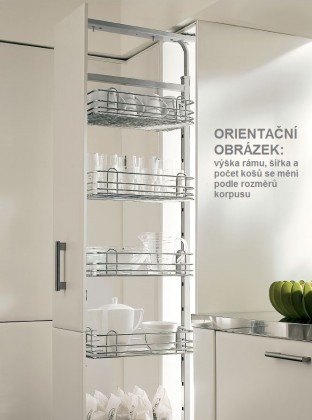 K-VIBO PSK 1760-2080/400/6 coulisse a billes avec amortisseur