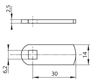 K-LEHMANN Serrure a combinaison 57.01 L Z-1, 4 chiffres, B + verrou