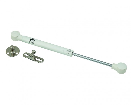 StrongLifts vérin a gaz, pour abattant supérieur, auto, 245mm/120N, blanc