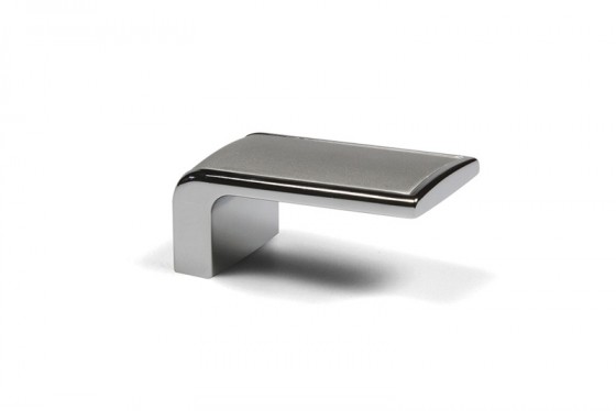 TULIP Poignée Taca 16 chrome brillant/aluminium anodisé
