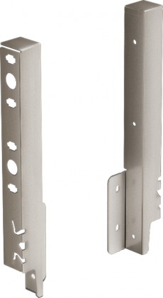HETTICH 9150600 ArciTech fixations arrieres 218 mm inox G+D