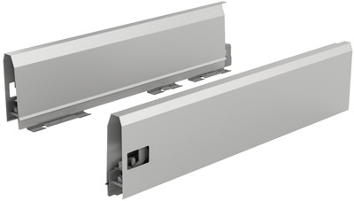 HETTICH 9150626 ArciTech flexi ensemble 126/450 mm argenté