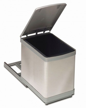 GOLLINUCCI trieur Linea 281 300mm 1x16l surface inox GOLLINUCCI trieur Linea 281 300mm 1x16l surface inox