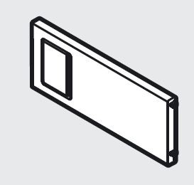 BLUM ZC7Q020SS Ambia Line traversa 200mm gris