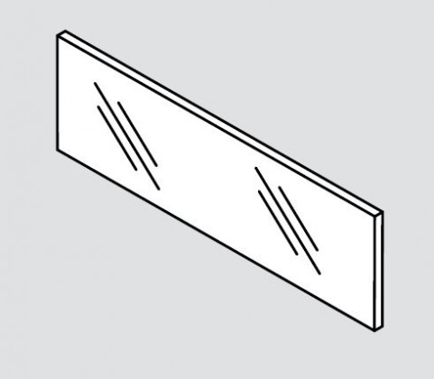BLUM ZE7V482G Legrabox, pare-brise bas 70/600 mm