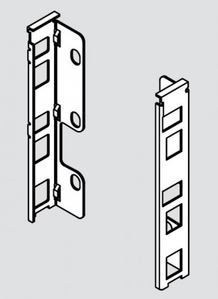 BLUM ZB7K000S Legrabox, supports arriere K, nickel