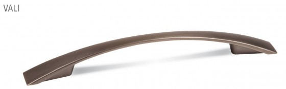 TULIP poignée Vali 128 étain brossé