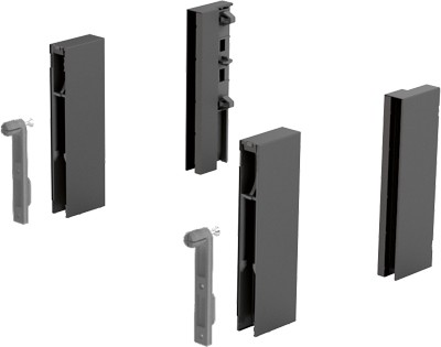 HETTICH 9122979 ArciTech DesignSide adaptateur 126, anthracite