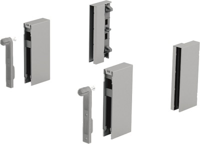 HETTICH 9122973 ArciTech DesignSide Adaptateur 94 argenté