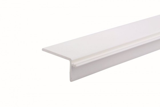 REHAU moulure de recouvrement uni blanche