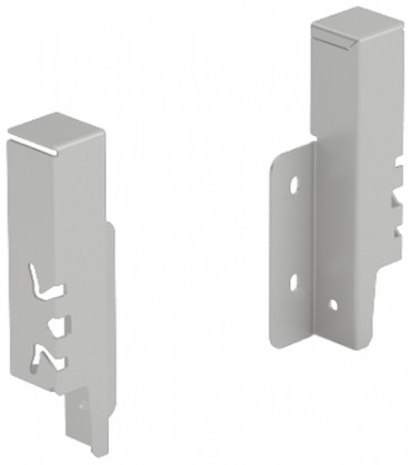 HETTICH 9121836 Arcitech fixation arriere 126 P argenté