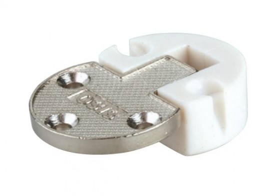 SISO charniere pour porte rabattable blanc