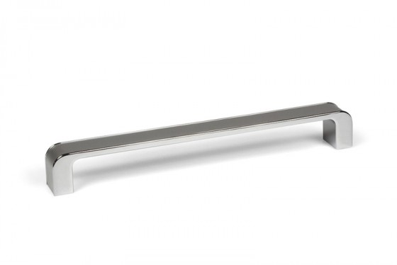 TULIP Poignée Peca 256 chrome brillant/aluminium anodisé TULIP Poignée Peca 256 chrome brillant/aluminium anodisé