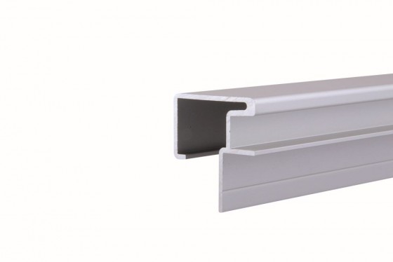 REHAU rail de guidage 29 mm MetAL line Alu 230L