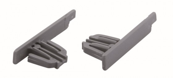 REHAU cheville coulissante moulure finale Alu Kombi gris