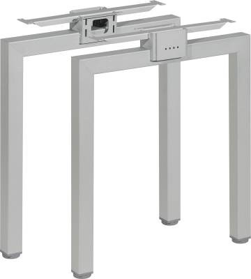 MILADESIGN piétement Quantum Q7306 anthracite
