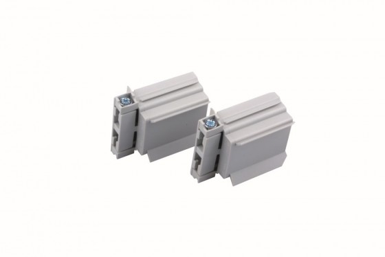 REHAU cheville coulissante 8 mm avec frein gris