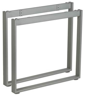 MILADESIGN piétement Mobilar M6208–Z argenté MILADESIGN piétement Mobilar M6208–Z argenté