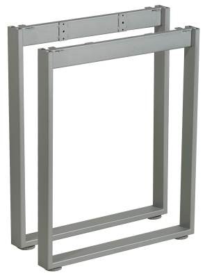 MILADESIGN piétement Mobilar M6206–Z argent MILADESIGN piétement Mobilar M6206–Z argent