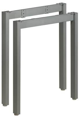 MILADESIGN piétement Mobilar M6306 argent MILADESIGN piétement Mobilar M6306 argent