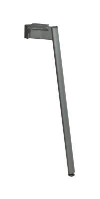 MILADESIGN piétement Mobilar M6301E–N argent