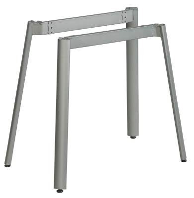 MILADESIGN piétement Mobilar M6308E–SL argent