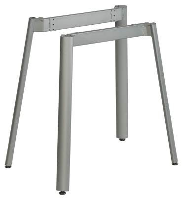 MILADESIGN piétement Mobilar M6307E–SL argent