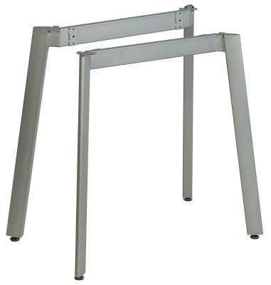 MILADESIGN piétement Mobilar M5408T–SL argenté