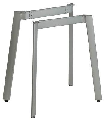 MILADESIGN piétement Mobilar M5407T–SL argent