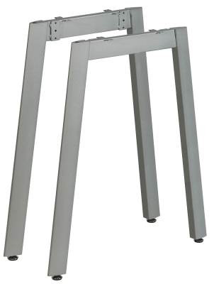 MILADESIGN piétement Mobilar M5406T–S argent MILADESIGN piétement Mobilar M5406T–S argent