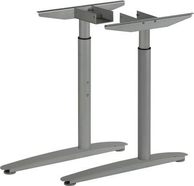 MILADESIGN piétement réglable extreme Linear LN3101R argent
