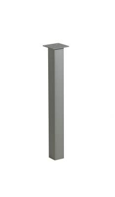 MILADESIGN G5 ST722 pied de table argent