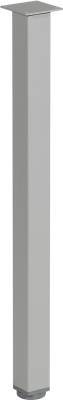MILADESIGN pied de table G5 ST506 argent