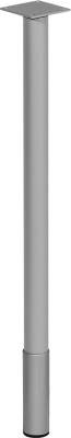 MILADESIGN pied de table G5 ST401 argent