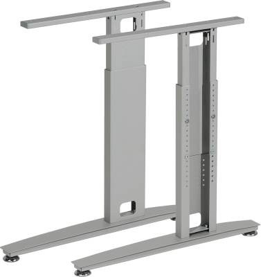 MILADESIGN piétement réglable extreme G3 ST223R argenté