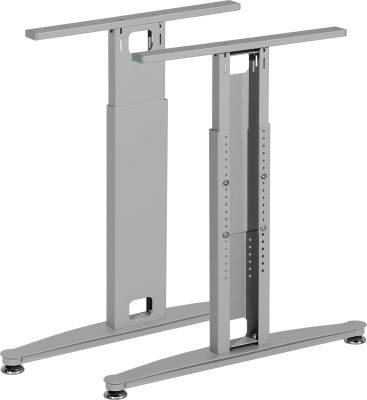 MILADESIGN piétement réglable central G3 ST221R argent MILADESIGN piétement réglable central G3 ST221R argent