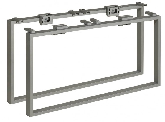 MILADESIGN piétement Quark Q7916 argent MILADESIGN piétement Quark Q7916 argent