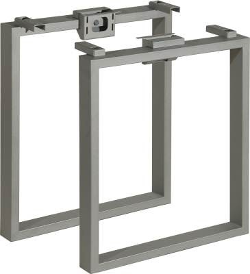 MILADESIGN piétement Quark Q7906 argent MILADESIGN piétement Quark Q7906 argent