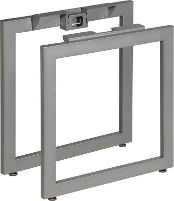 MILADESIGN piétement Quark Q7206-Z argent MILADESIGN piétement Quark Q7206-Z argent