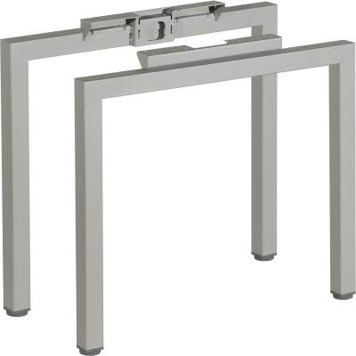 MILADESIGN piétement Quantum Q7508 argent