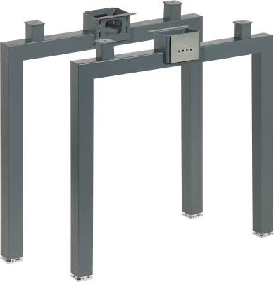 MILADESIGN piétement Quantum Q7107 argent