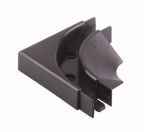 REHAU angle moulure rail de guidage vis noir