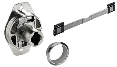 HETTICH 9133927 serrure Z23 pour porte coulissante 3 vantaux