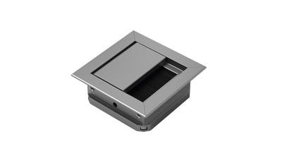 HETTICH 9133402 presse-étoupe câble 70x70 mm alu anodisé