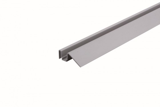 REHAU rail de guidage alu a vis gris foncé